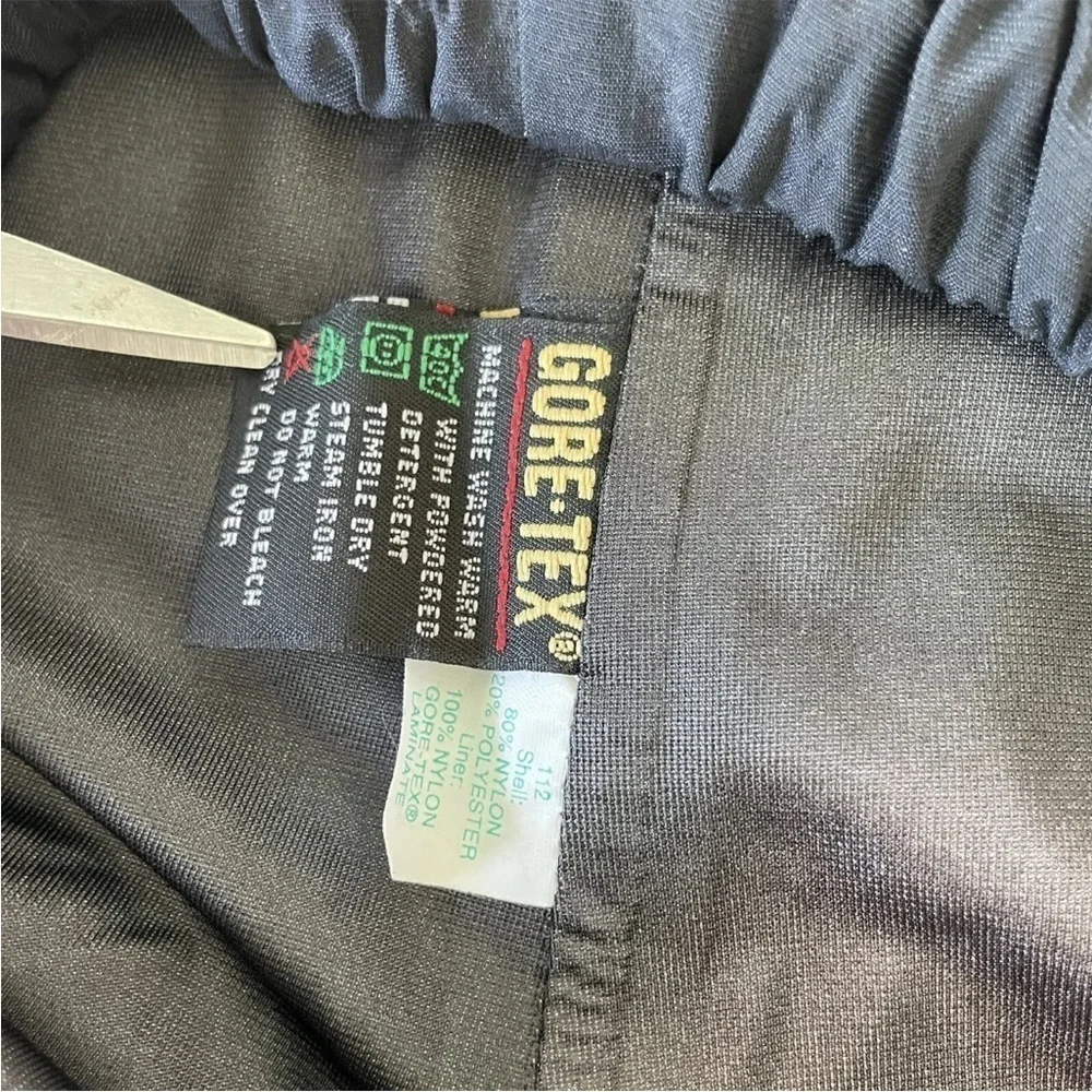 Forrester's Men's Golf Rain Windbreaker Pants Gore Tex Pullover Black XL